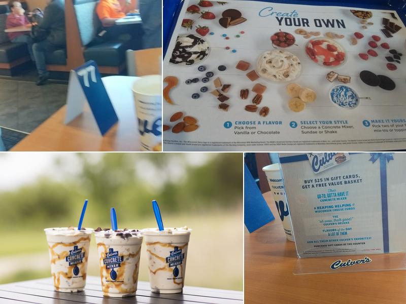 Culver’s Menu