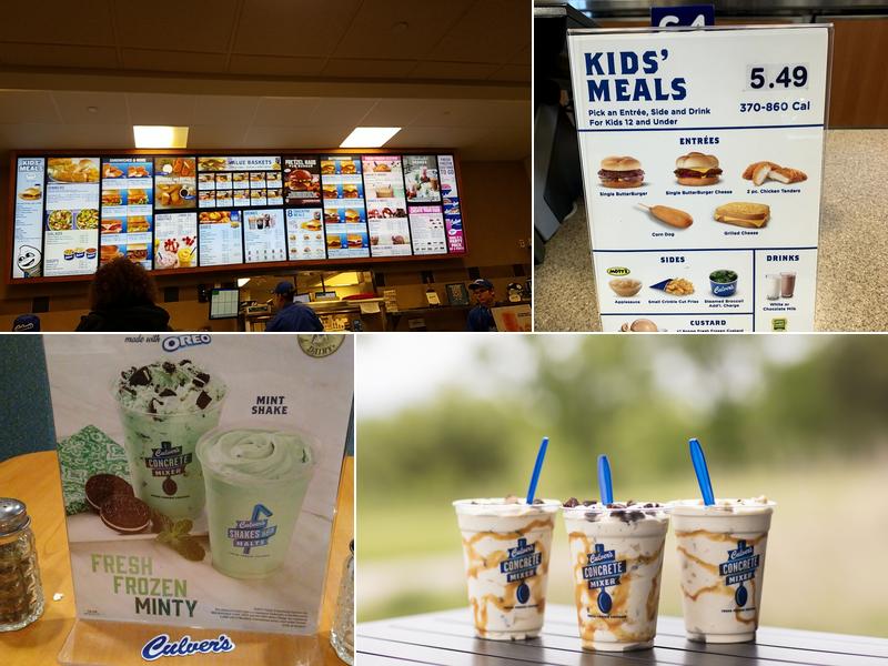 Culver’s Menu