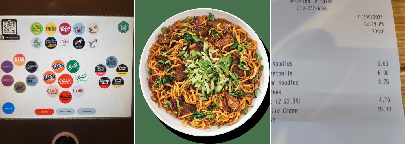 Noodles and Company Menu