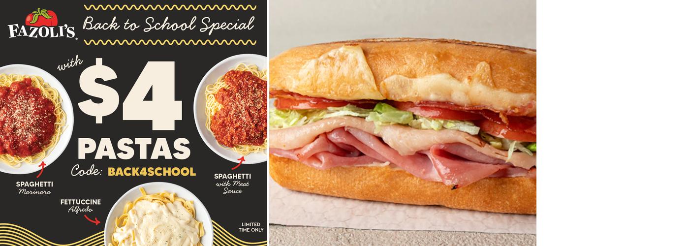 Fazoli's Menu