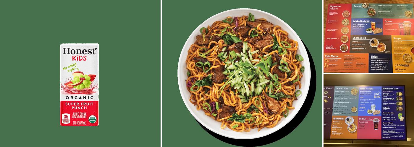 Noodles and Company Menu
