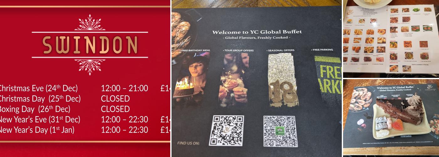 YC Global Buffet Menu