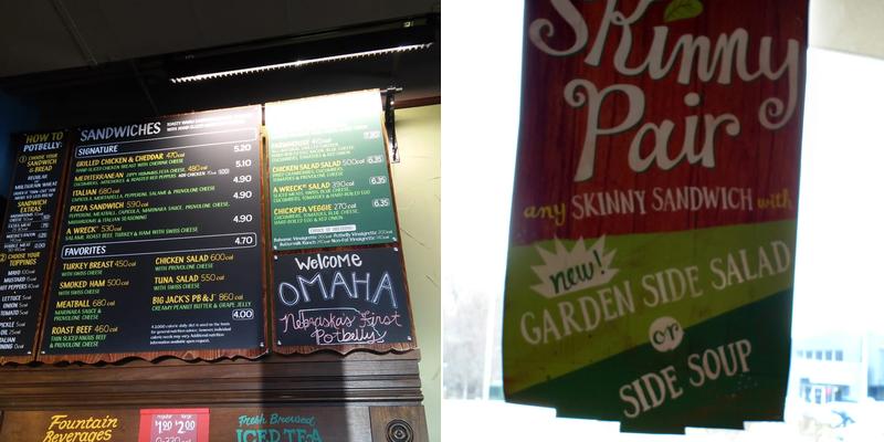 Potbelly Sandwich Shop Menu