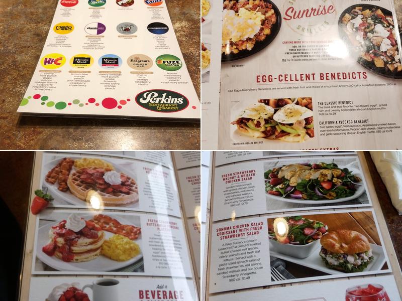 Perkins Restaurant & Bakery Menu
