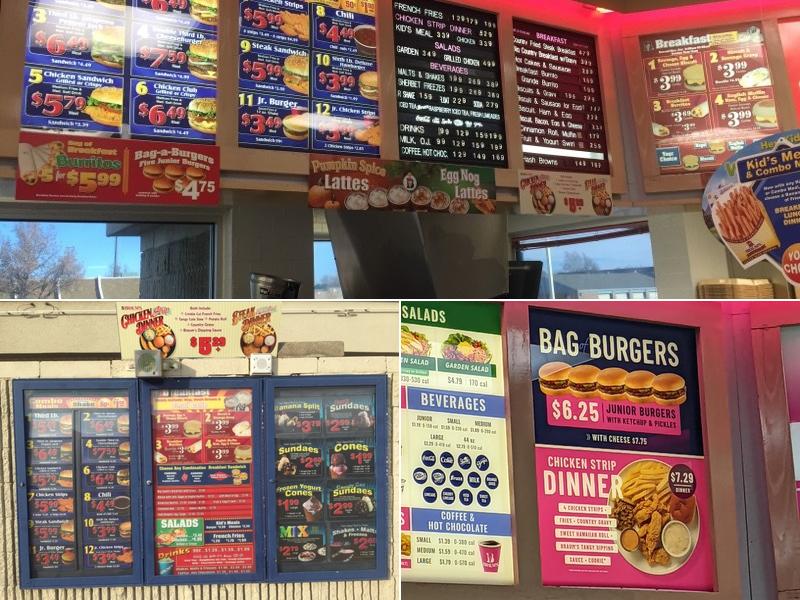 Braum's Ice Cream & Dairy Store Menu