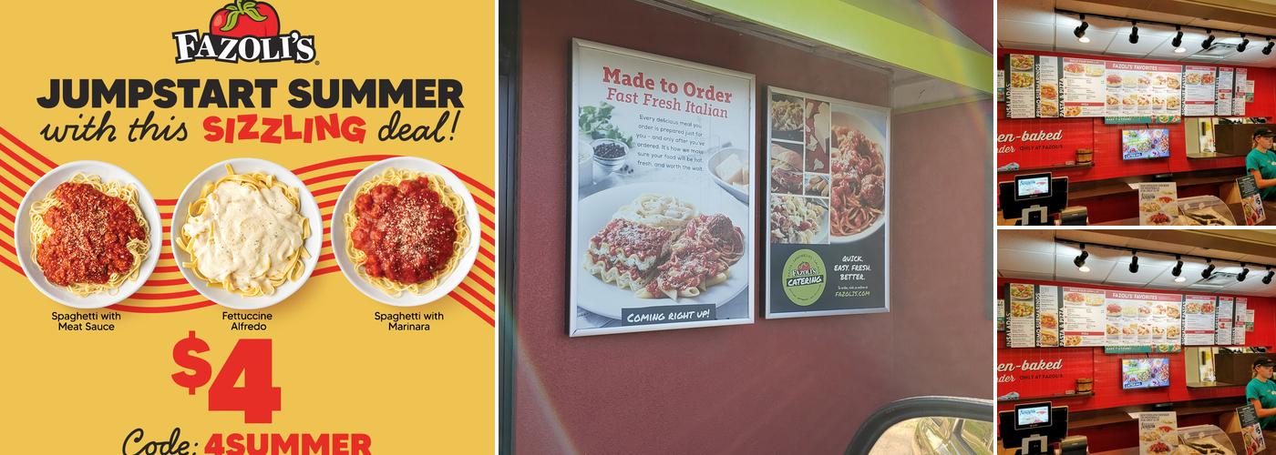 Fazoli's Menu
