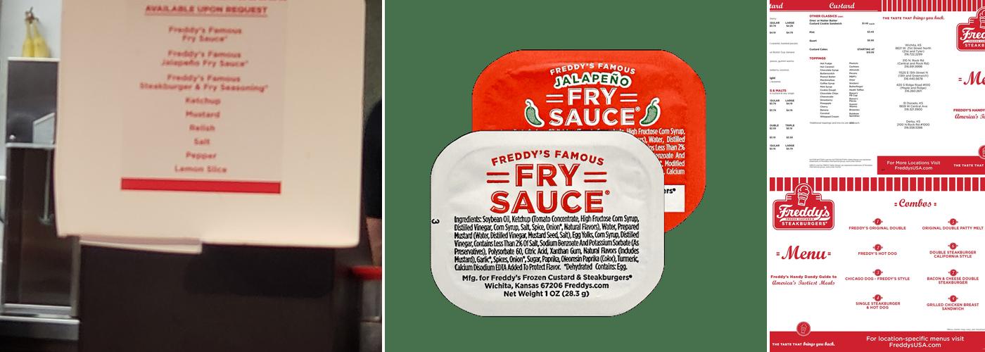 Freddy's Frozen Custard & Steakburgers Menu