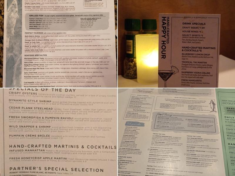 Bonefish Grill Menu