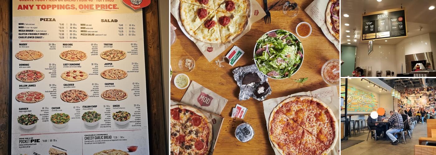 MOD Pizza Menu