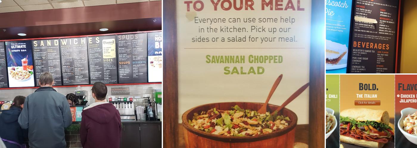 McAlister's Deli Menu