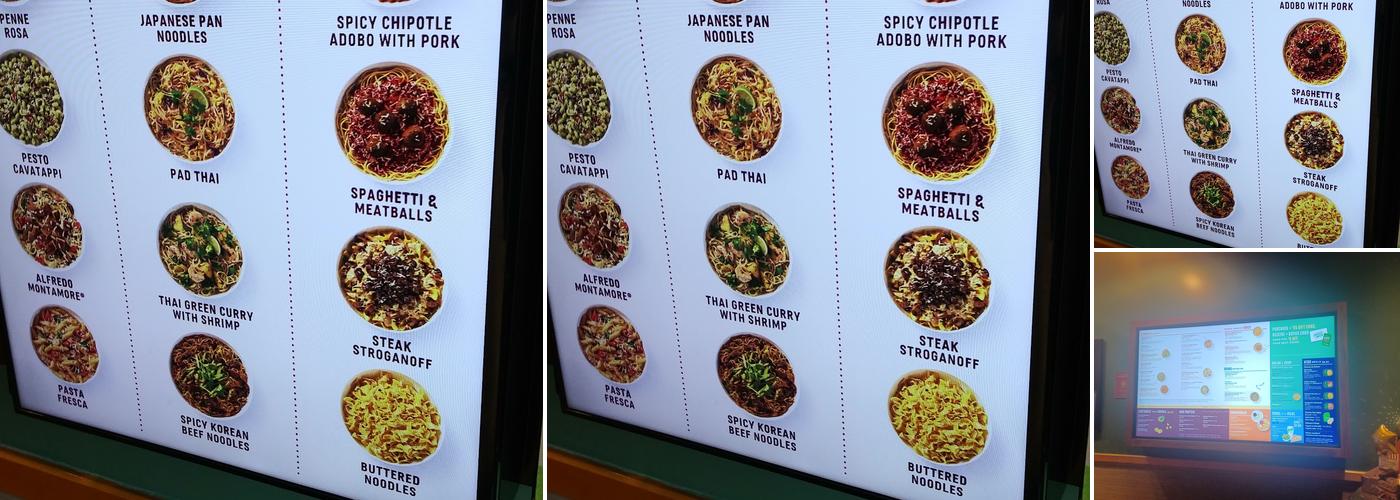 Noodles and Company Menu