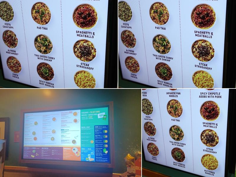 Noodles and Company Menu