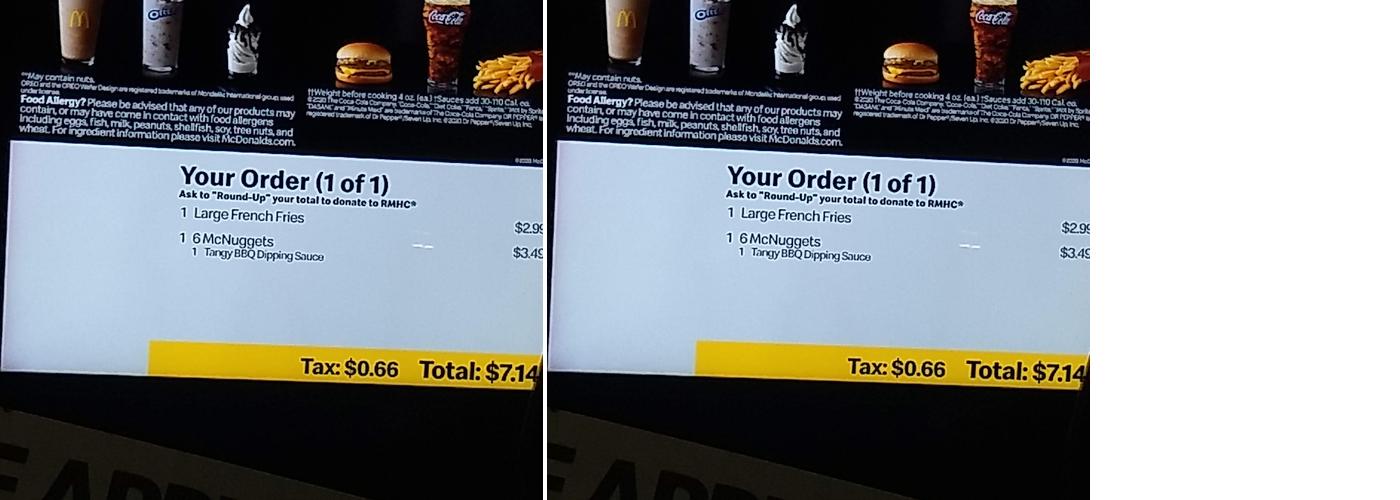 McDonald's Menu