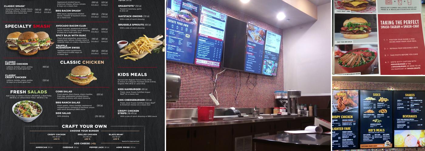 Smashburger Menu