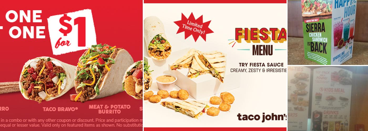 Taco John's Menu