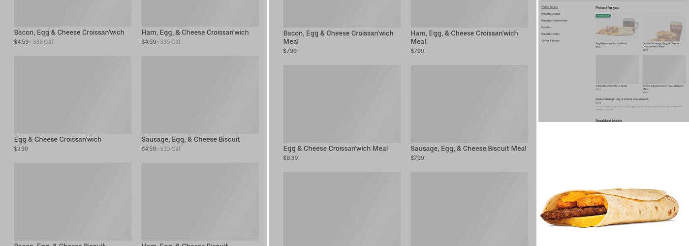 Burger King Menu