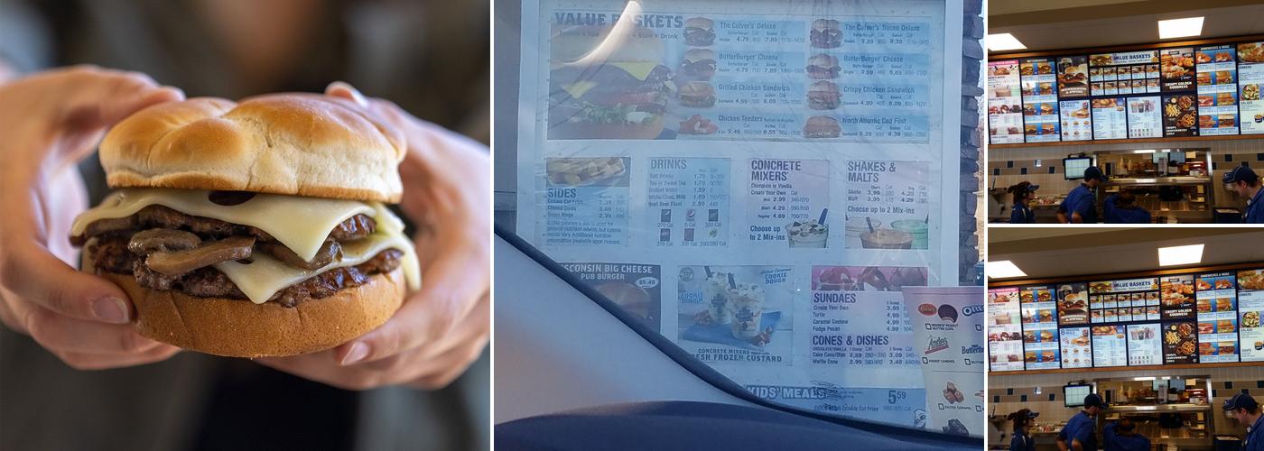 Culver’s Menu