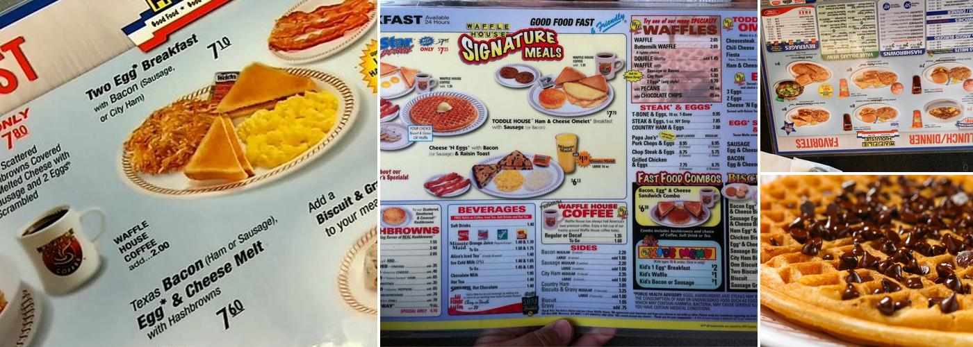 Waffle House Menu
