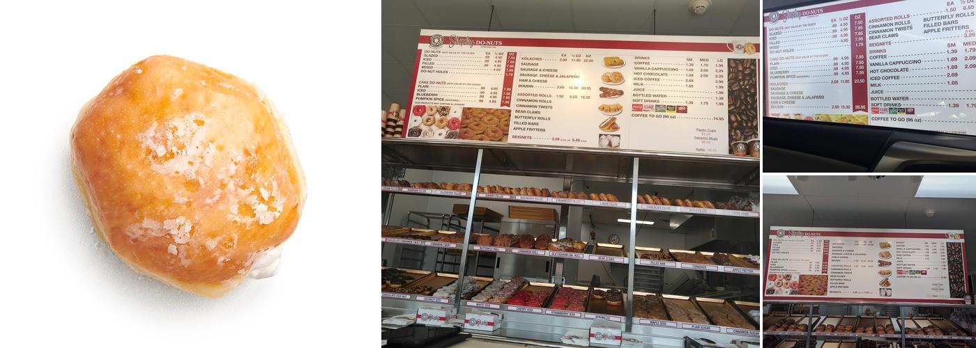 Shipley Do-Nuts Menu