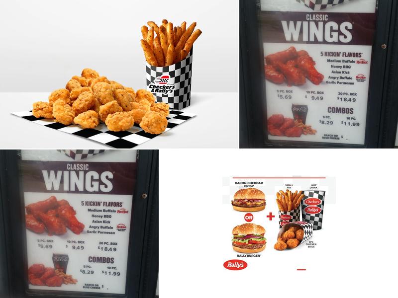 Checkers Menu