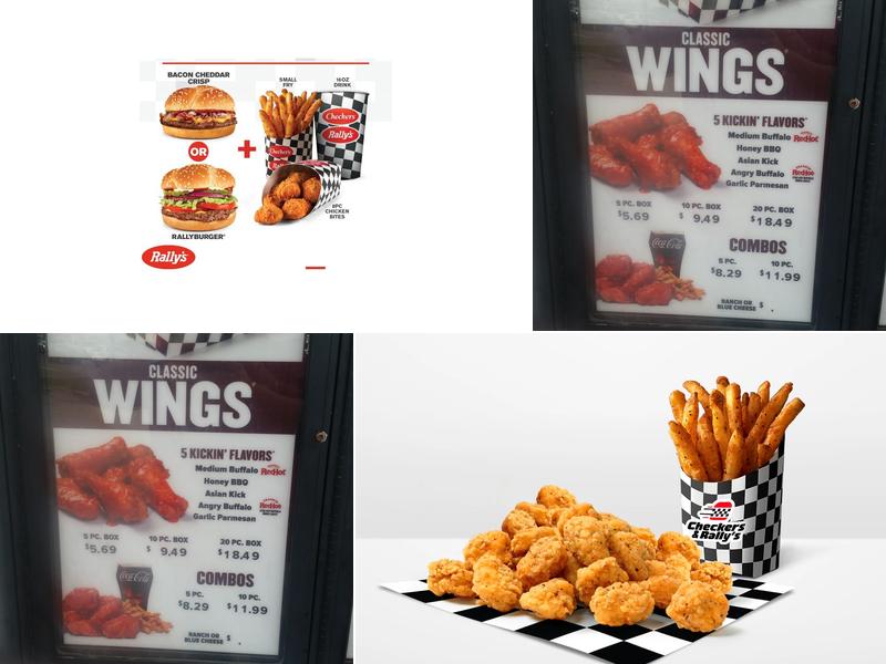 Checkers Menu