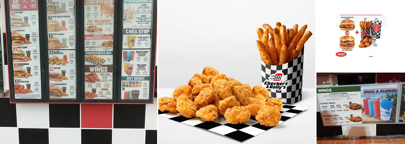 Checkers Menu