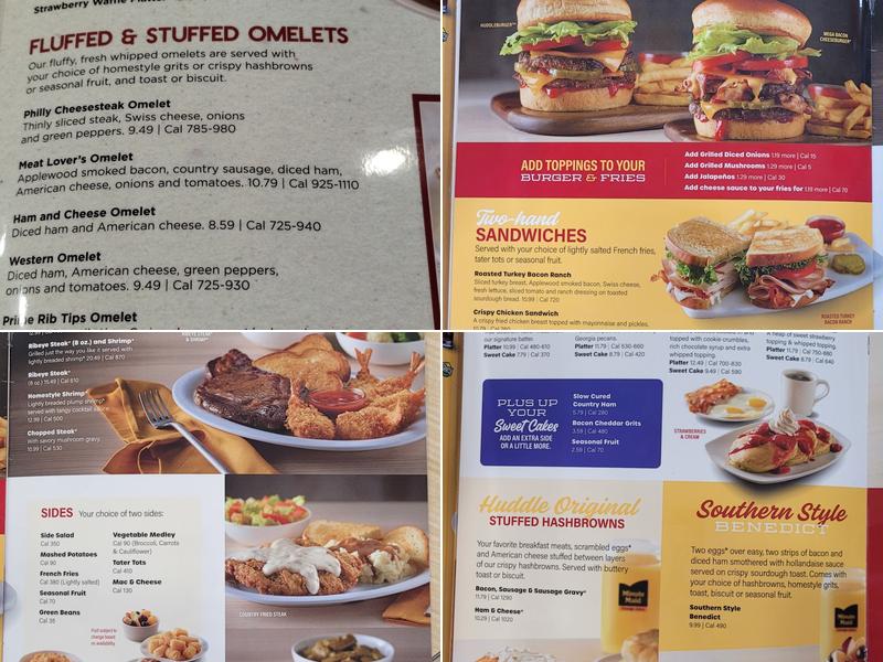 Huddle House Menu