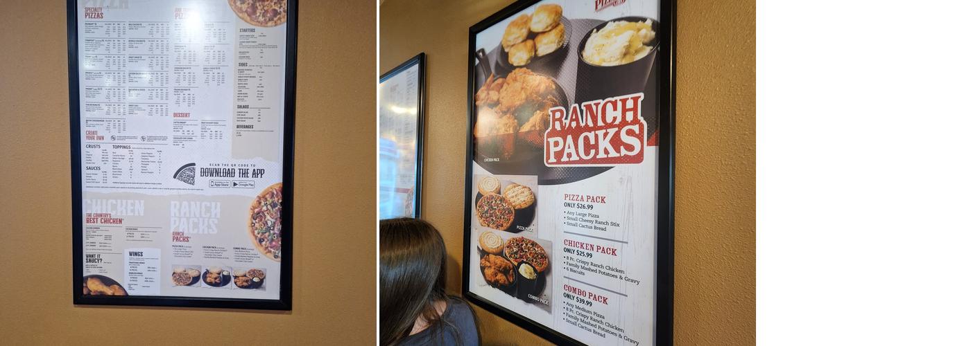 Pizza Ranch Menu