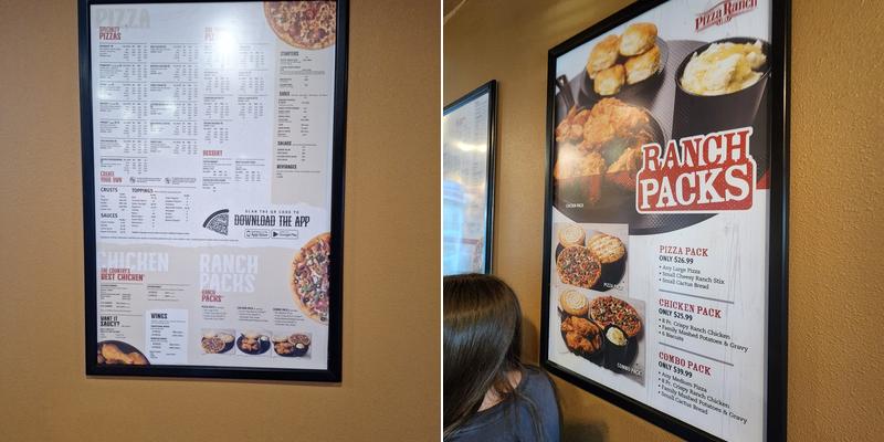 Pizza Ranch Menu