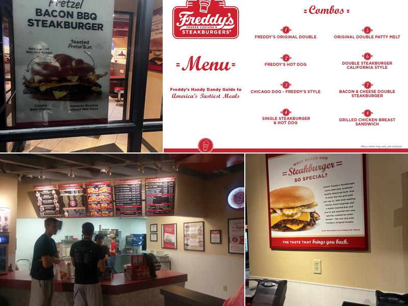 Freddy's Frozen Custard & Steakburgers Menu