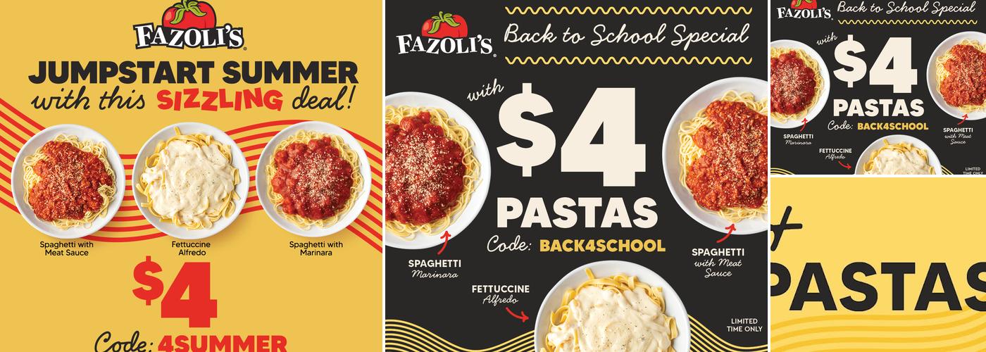Fazoli's Menu