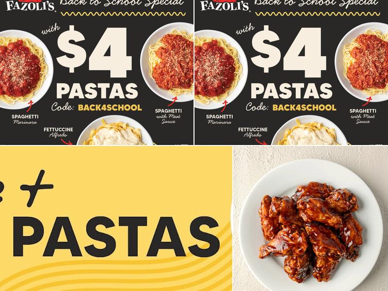 Fazoli's Menu