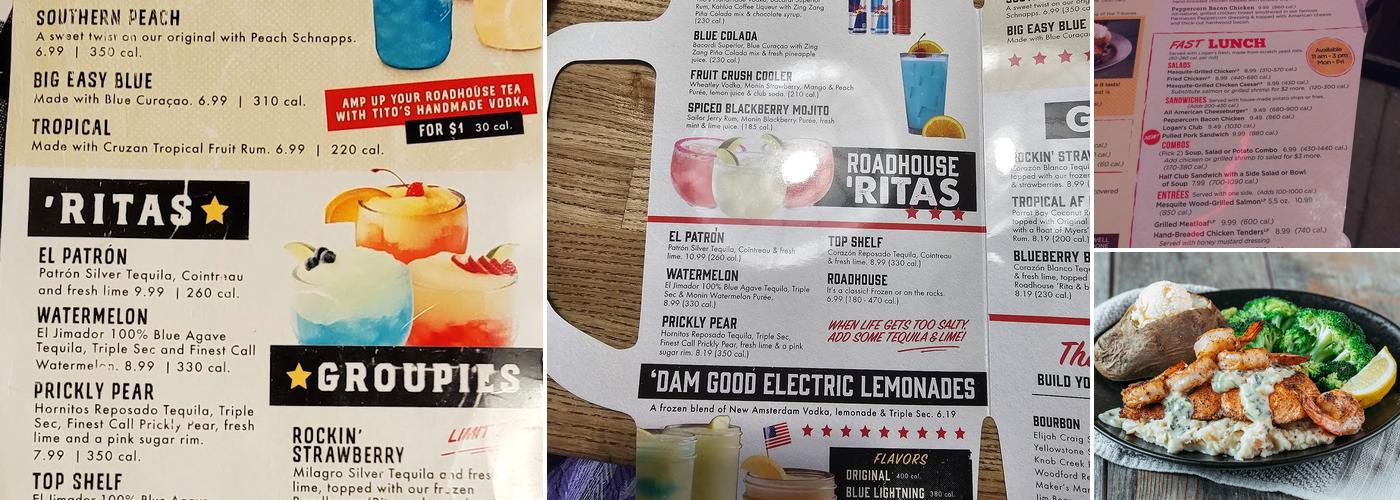 Logan's Roadhouse Menu