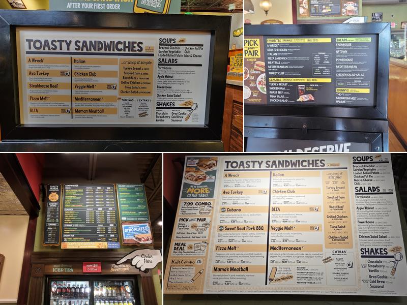 Potbelly Menu