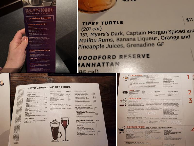 The Melting Pot Menu