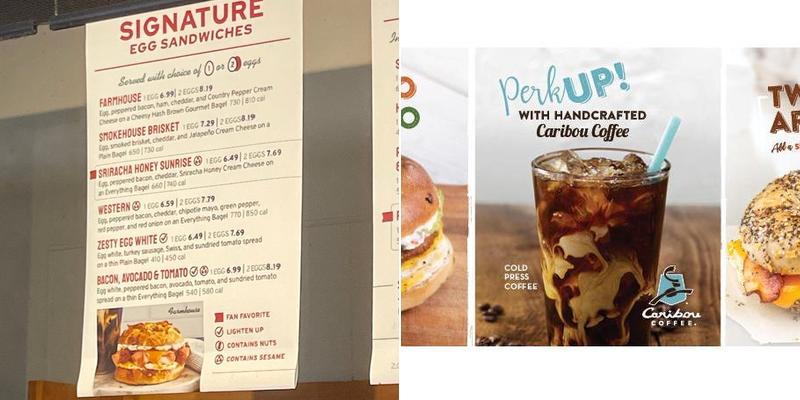 Bruegger's Bagels Menu