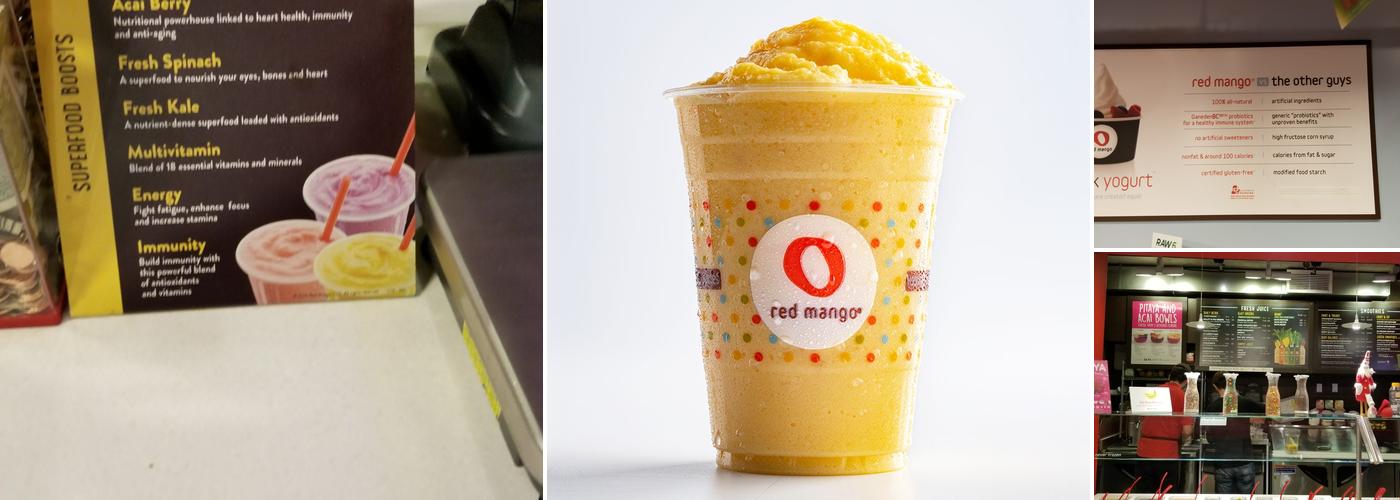 Red Mango Menu