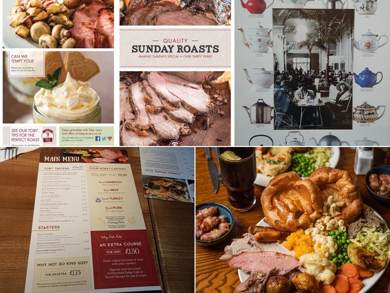 Toby Carvery Loughborough Menu