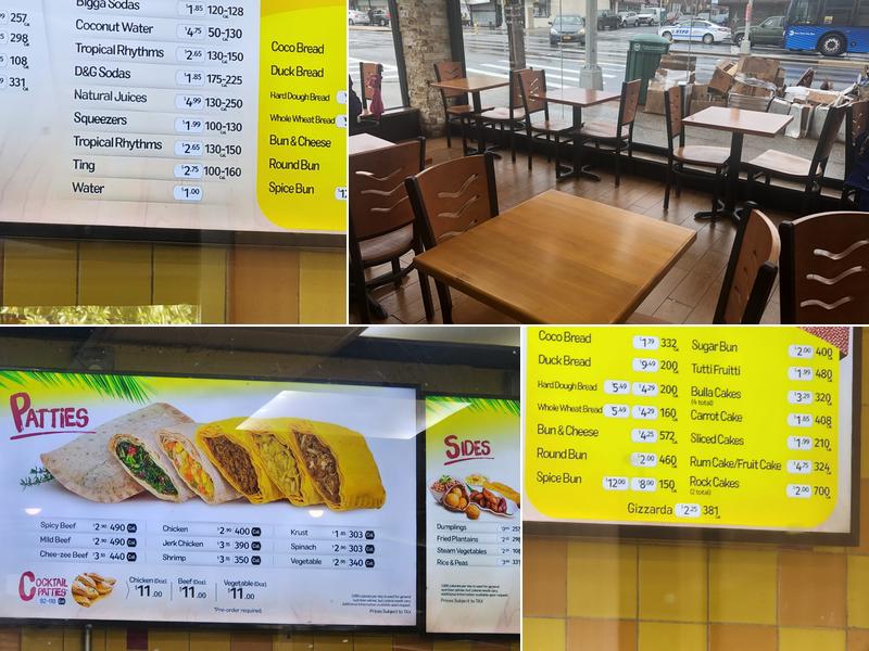 Golden Krust Caribbean Restaurant Menu