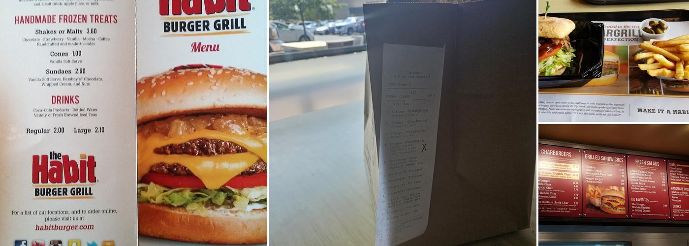 Habit Burger & Grill Menu