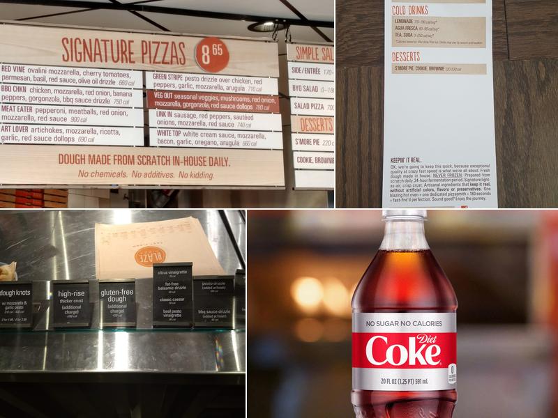 Blaze Pizza Menu