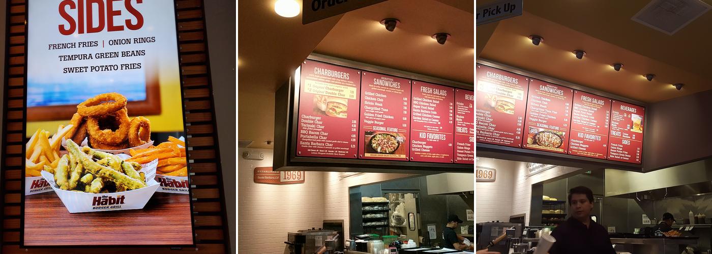 Habit Burger & Grill Menu