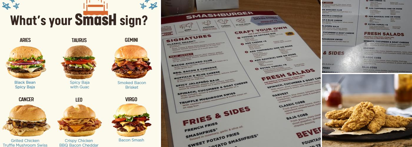 Smashburger Menu