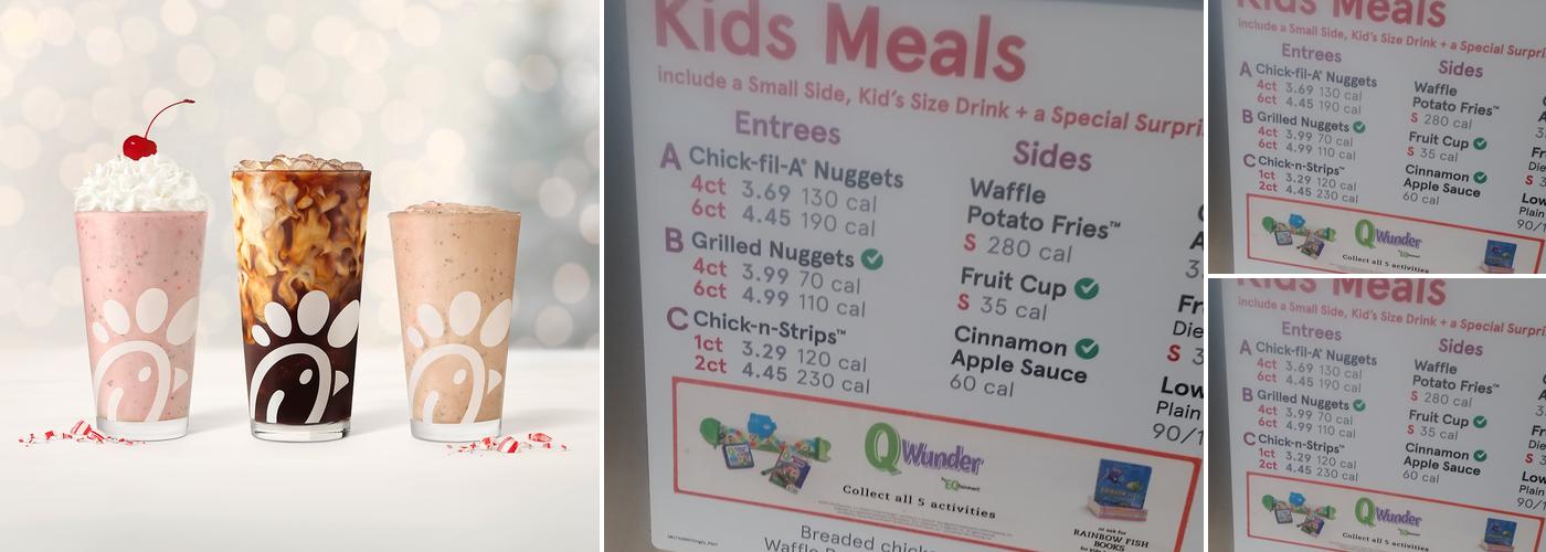Chick-fil-A Menu