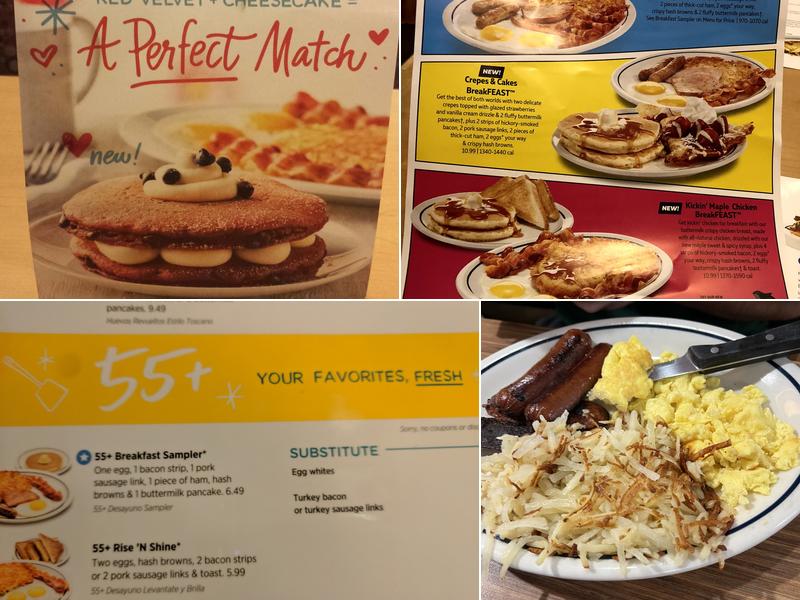 IHOP Menu