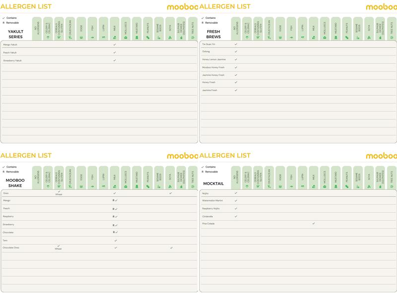 Mooboo Metrocentre - The Best Bubble Tea Menu