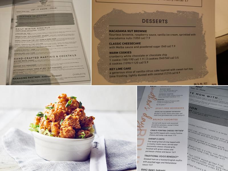 Bonefish Grill Menu