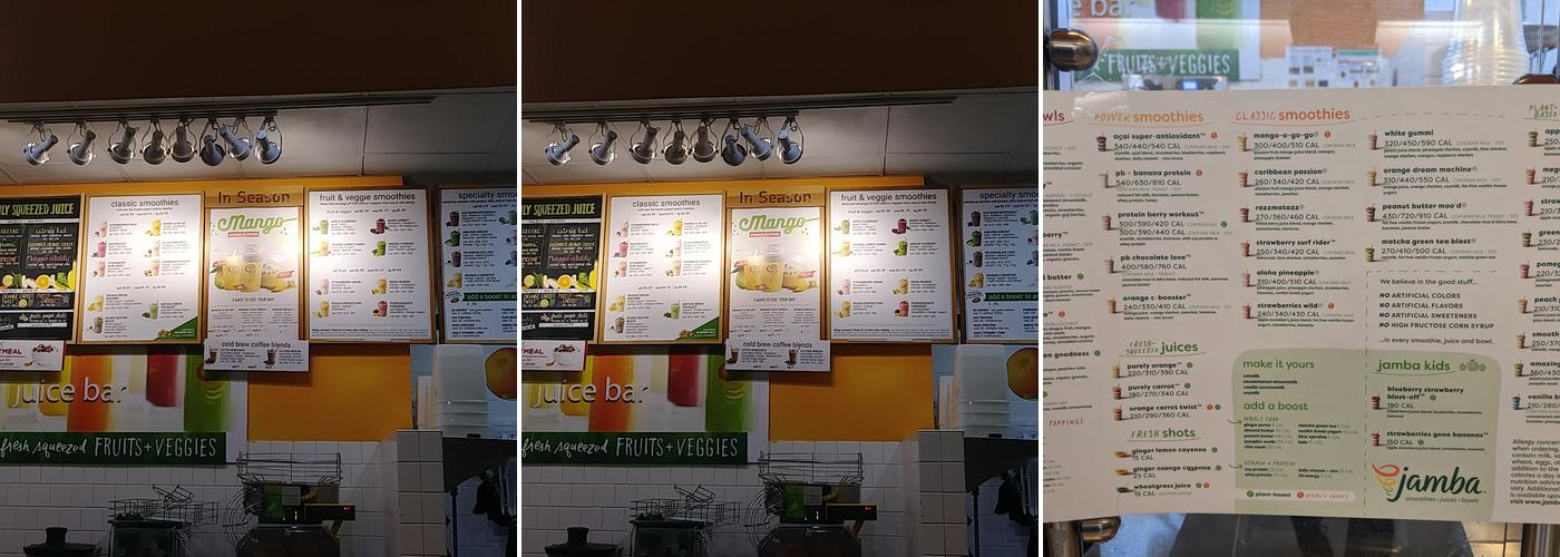 Jamba Menu
