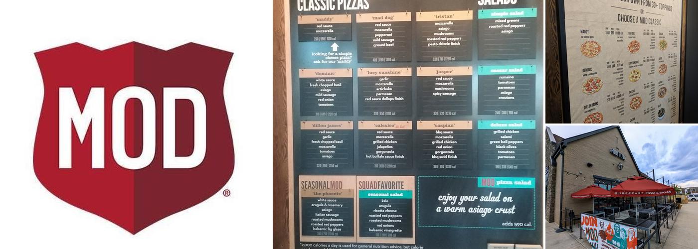 MOD Pizza Menu