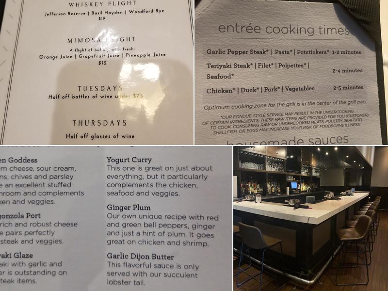 The Melting Pot Menu